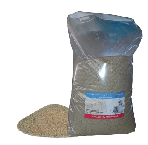 Żwir filtracyjny do pomp piaskowych - 25 kg